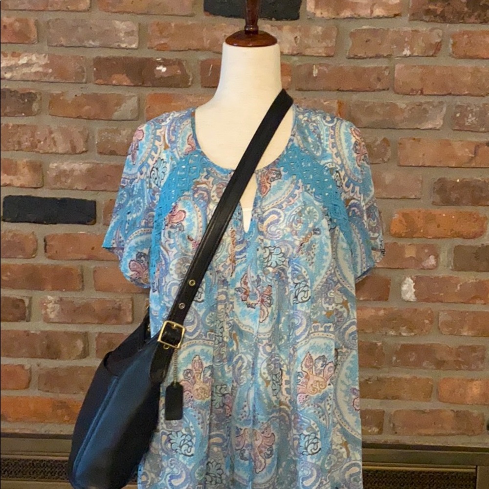 Daniel Rainn short sleeve blouse